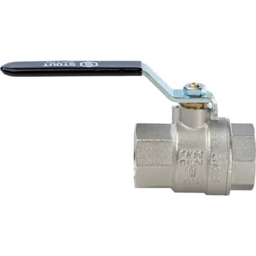 Купить Кран Stout шаровой SVB-0001-000020 полнопроходной латунный по низкой цене