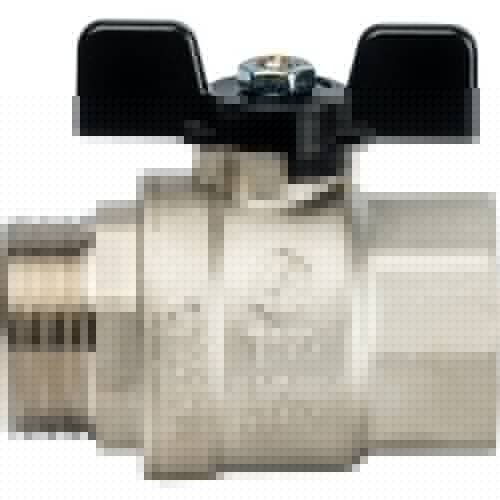 Купить Кран Stout шаровой SVB-0004-000032 полнопроходной латунный по низкой цене