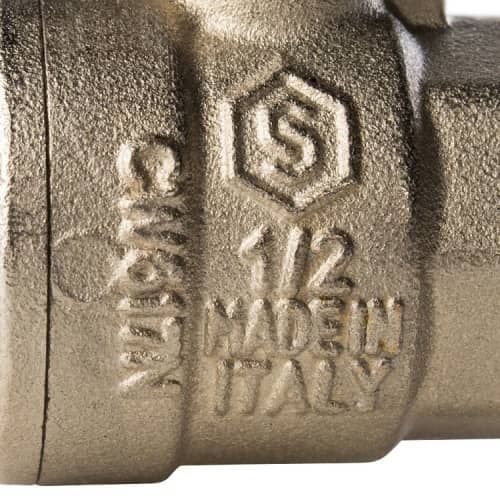 Купить Кран Stout шаровой SVB-0004-000015 полнопроходной латунный по низкой цене