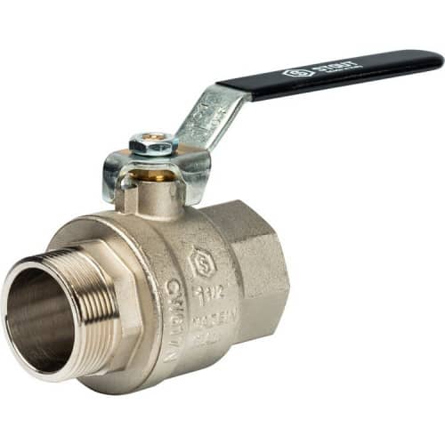 Купить Кран Stout шаровой SVB-0003-000040 полнопроходной латунный по низкой цене