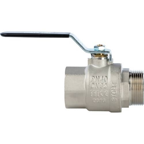 Купить Кран Stout шаровой SVB-0003-000032 полнопроходной латунный по низкой цене