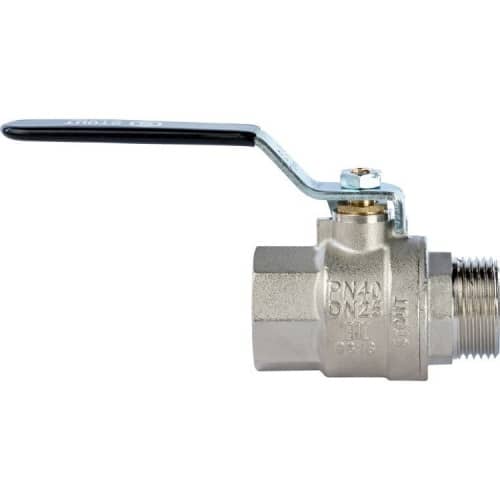 Купить Кран Stout шаровой SVB-0003-000025 полнопроходной латунный по низкой цене