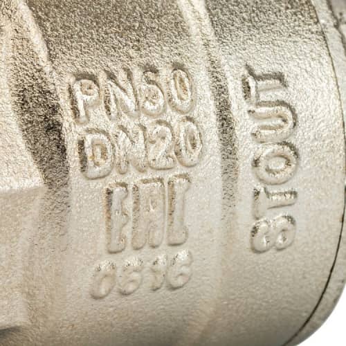Купить Кран Stout шаровой SVB-0003-000020 полнопроходной латунный по низкой цене