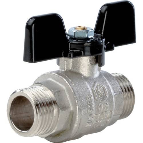 Купить Кран Stout шаровой SVB-0006-000015 полнопроходной латунный по низкой цене