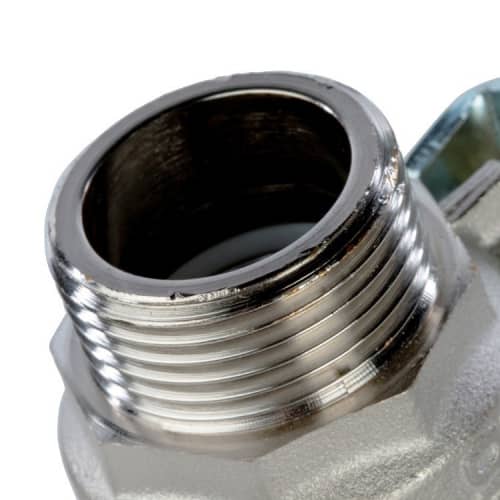 Купить Кран Stout шаровой SVB-0005-000025 полнопроходной латунный по низкой цене