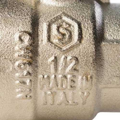 Купить Кран Stout шаровой SVB-0005-000015 полнопроходной латунный по низкой цене