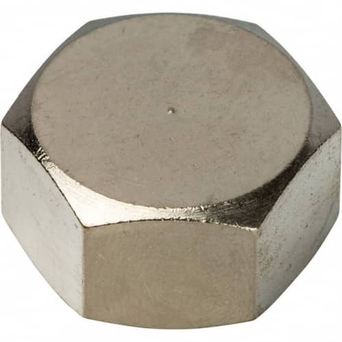 Купить Заглушка Stout SFT-0027-000112 1 1/2 дюйма никелированная с внутренней резьбой по низкой цене