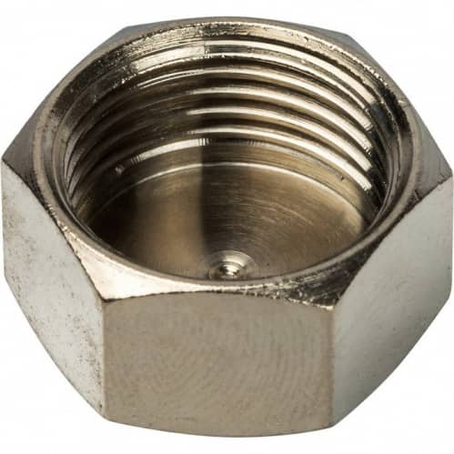 Купить Заглушка Stout SFT-0027-000038 3/8 дюйма никелированная с внутренней резьбой по низкой цене