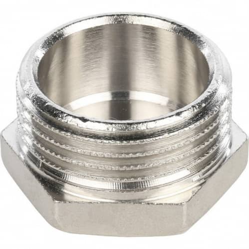 Купить Заглушка Stout SFT-0025-000012 1/2 дюйма никелированная с наружной резьбой по низкой цене