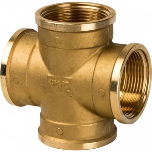 Купить Крестовина Stout SFT-0030-000112 1 1/2 дюйма с внутренней резьбой по низкой цене