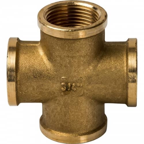 Купить Крестовина Stout SFT-0030-000034 3/4 дюйма с внутренней резьбой по низкой цене