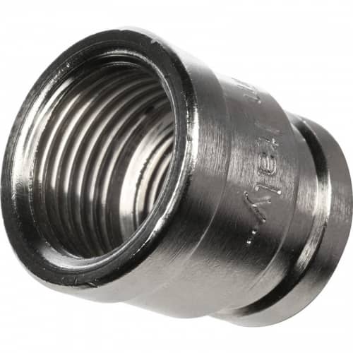 Купить Муфта Stout переходная SFT-0006-001238 1/2х3/8 дюйма никелированная с внутренней резьбой по низкой цене