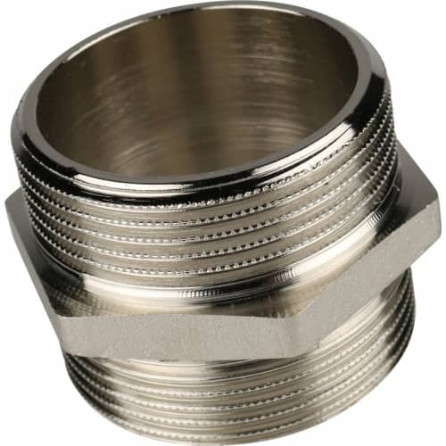 Купить Ниппель Stout SFT-0004-112112 1 1/2 дюйма никелированный с наружной резьбой по низкой цене