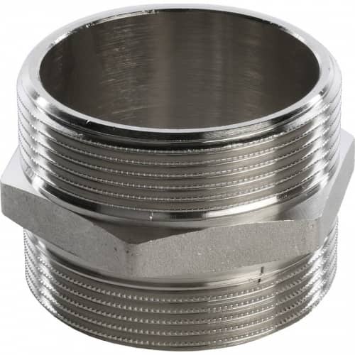 Купить Ниппель Stout SFT-0004-000022 2 дюйма никелированный с наружной резьбой по низкой цене