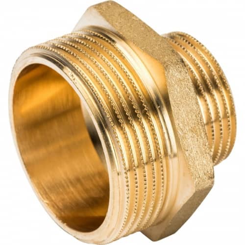 Купить Ниппель Stout переходной SFT-0003-001121 1 1/2х1 дюйм с наружной резьбой по низкой цене