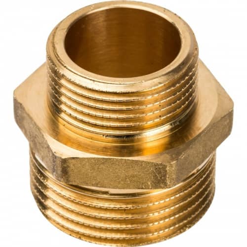 Купить Ниппель Stout переходной SFT-0003-000134 1х3/4 дюйма с наружной резьбой по низкой цене