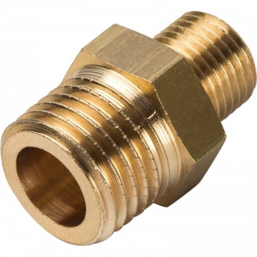 Купить Ниппель Stout переходной SFT-0003-001418 1/4х1/8 дюйма с наружной резьбой по низкой цене