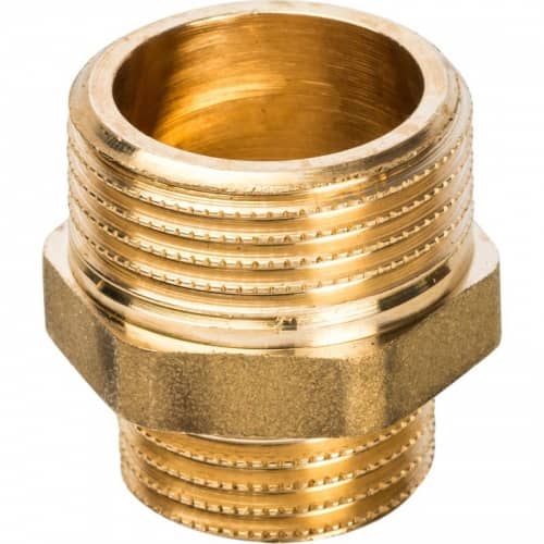 Купить Ниппель Stout переходной SFT-0003-003412 3/4х1/2 дюйма с наружной резьбой по низкой цене