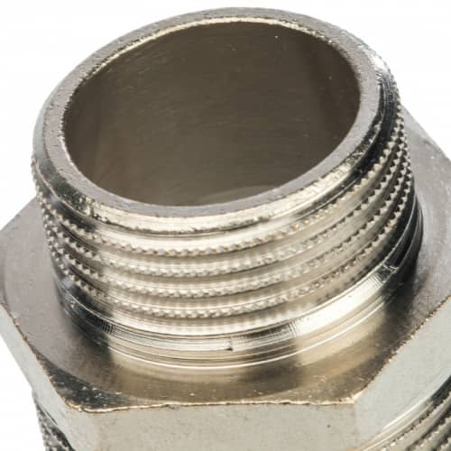 Купить Ниппель Stout переходной SFT-0004-001141 1 1/4х1 дюйм никелированный с наружной резьбой по низкой цене