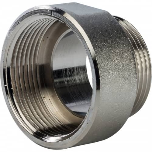 Купить Переходник Stout SFT-0008-112114 1 1/2х1 1/4 дюйма никелированный с внутренней резьбой по низкой цене