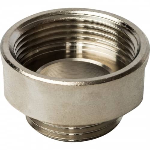 Купить Переходник Stout SFT-0008-001141 1 1/4х1 дюйм никелированный с внутренней и наружной резьбой по низкой цене