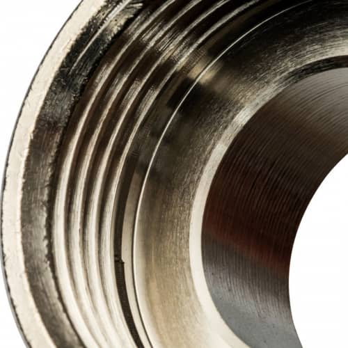 Купить Переходник Stout SFT-0008-001141 1 1/4х1 дюйм никелированный с внутренней и наружной резьбой по низкой цене