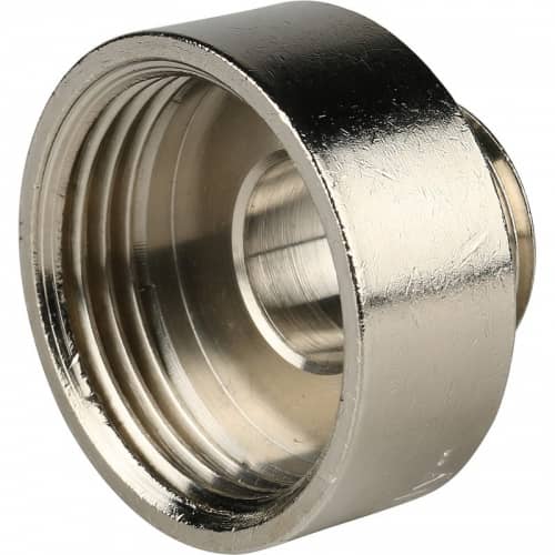 Купить Переходник Stout SFT-0008-000112 1х1/2 дюйма никелированный с внутренней и наружной резьбой по низкой цене