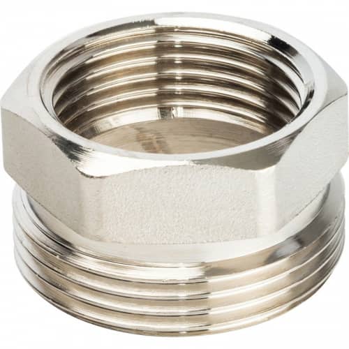 Купить Соединитель Stout разъемный американка SFT-0041-000001 1 дюйм уплотнение под гайкой o-ring кольцо никелированное с внутренней и наружной резьбой по низкой цене