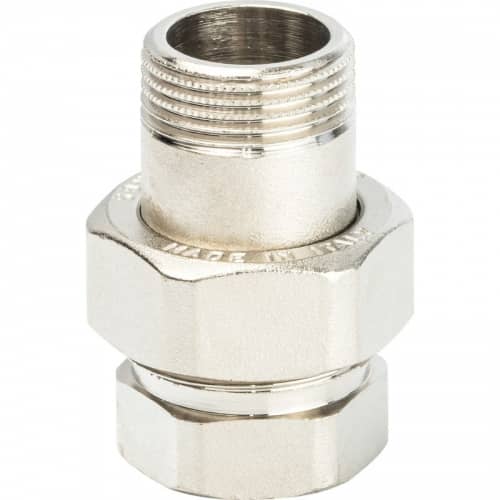 Купить Соединитель Stout разъемный американка SFT-0041-000034 3/4 дюйма уплотнение под гайкой o-ring кольцо никелированное с внутренней и наружной резьбой по низкой цене