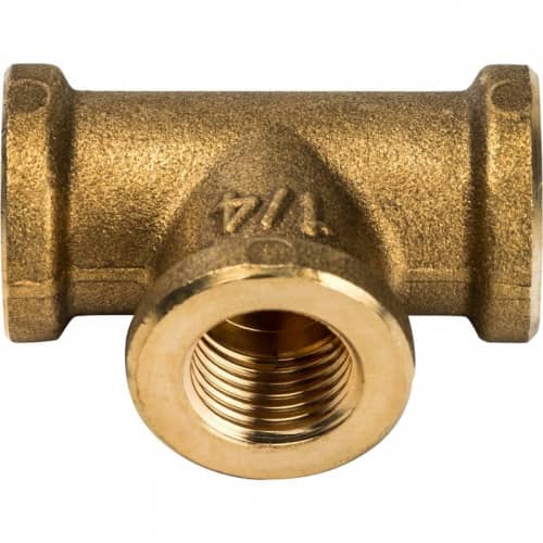 Купить Тройник Stout SFT-0019-000014 1/4 дюйма с внутренней резьбой по низкой цене