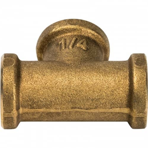 Купить Тройник Stout SFT-0019-000014 1/4 дюйма с внутренней резьбой по низкой цене