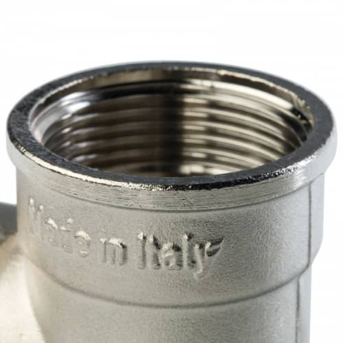 Купить Тройник Stout SFT-0020-000114 1 1/4 дюйма никелированный с внутренней резьбой по низкой цене
