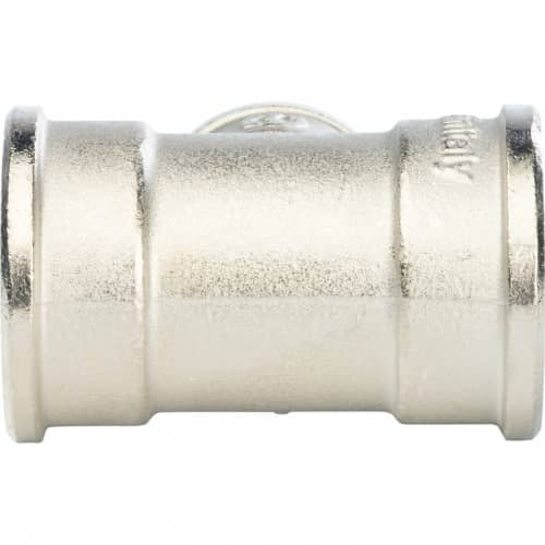 Купить Тройник Stout переходной SFT-0022-001121 1х1/2х1 дюйм никелированный с внутренней резьбой по низкой цене