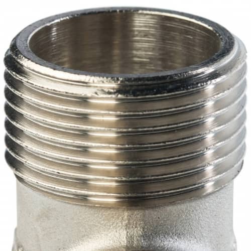 Купить Тройник Stout SFT-0018-121212 1/2х1/2х1/2 дюйма никелированный с наружной резьбой по низкой цене