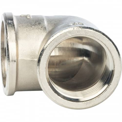 Купить Угольник Stout SFT-0014-000001 1 дюйм никелированный с внутренней резьбой по низкой цене