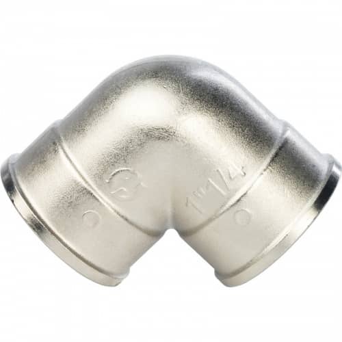 Купить Угольник Stout SFT-0014-000114 1 1/4 дюйма никелированный с внутренней резьбой по низкой цене