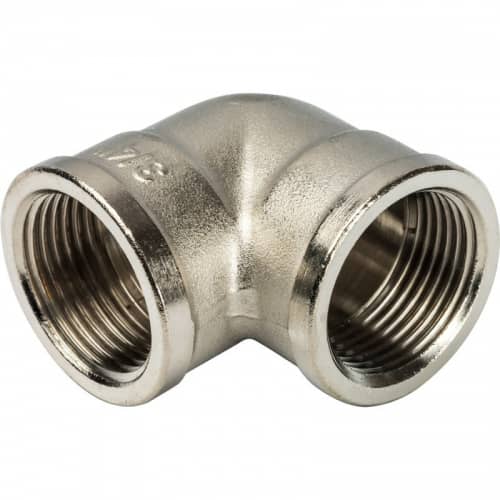 Купить Угольник Stout SFT-0014-000034 3/4 дюйма никелированный с внутренней резьбой по низкой цене