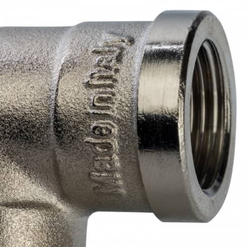 Купить Угольник Stout SFT-0014-000038 3/8 дюйма никелированный с внутренней резьбой по низкой цене