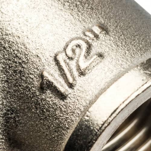 Купить Угольник Stout SFT-0012-000012 1/2 дюйма никелированный с внутренней и наружной резьбой по низкой цене