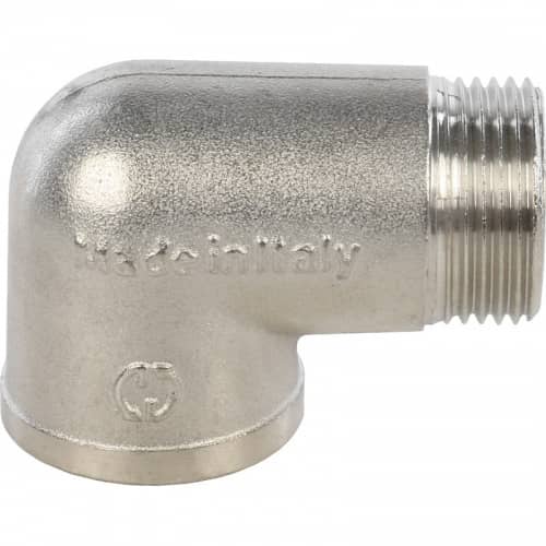 Купить Угольник Stout SFT-0012-000034 3/4 дюйма никелированный с внутренней и наружной резьбой по низкой цене