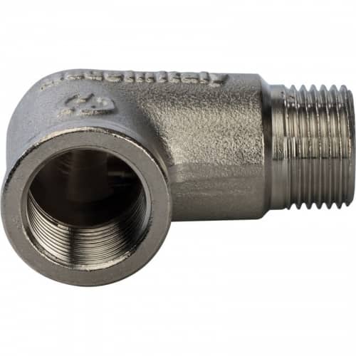 Купить Угольник Stout SFT-0012-000038 3/8 дюйма никелированный с внутренней и наружной резьбой по низкой цене