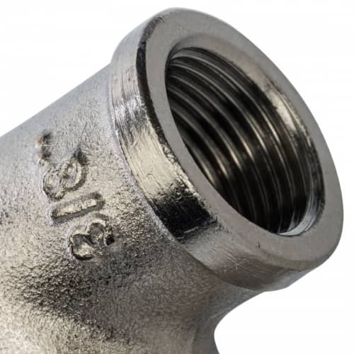 Купить Угольник Stout SFT-0012-000038 3/8 дюйма никелированный с внутренней и наружной резьбой по низкой цене