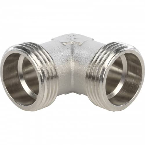 Купить Угольник Stout SFT-0010-000001 1 дюйм никелированный с наружной резьбой по низкой цене