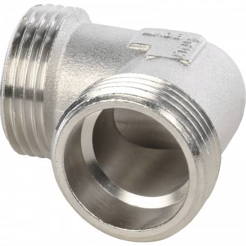 Купить Угольник Stout SFT-0010-000001 1 дюйм никелированный с наружной резьбой по низкой цене