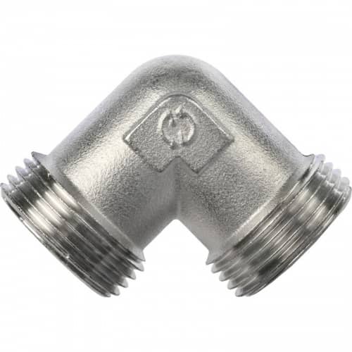 Купить Угольник Stout SFT-0010-000001 1 дюйм никелированный с наружной резьбой по низкой цене