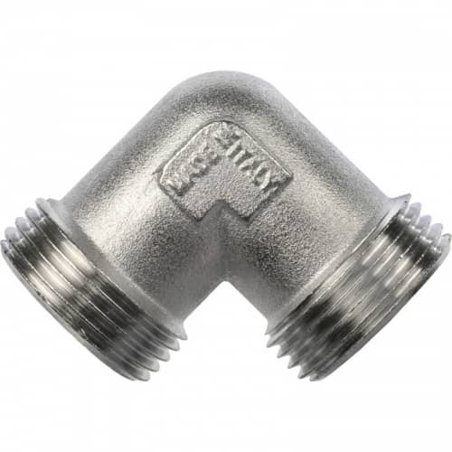 Купить Угольник Stout SFT-0010-000001 1 дюйм никелированный с наружной резьбой по низкой цене