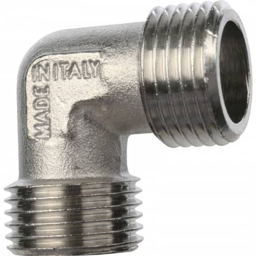 Купить Угольник Stout SFT-0010-000012 1/2 дюйма никелированный с наружной резьбой по низкой цене