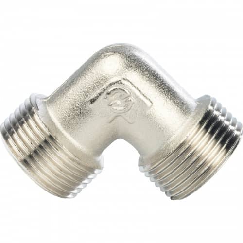 Купить Угольник Stout SFT-0010-000034 3/4 дюйма никелированный с наружной резьбой по низкой цене