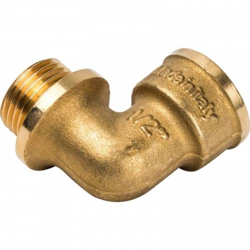 Купить Угольник Stout с упором SFT-0015-000012 1/2 дюйма с внутренней и наружной резьбой по низкой цене