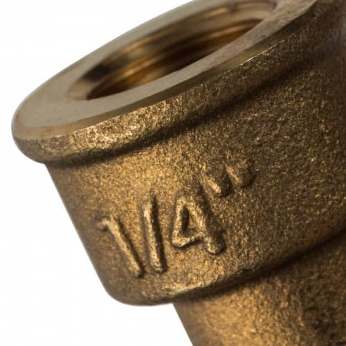 Купить Угольник Stout с упором SFT-0015-000014 1/4 дюйма с внутренней и наружной резьбой по низкой цене